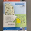 Rückseite der Radwanderkarte "Kreis Coesfeld" des BVA