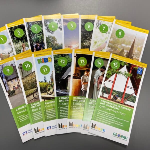 Fietskaarten Gronau & Epe (Routes 1-14)