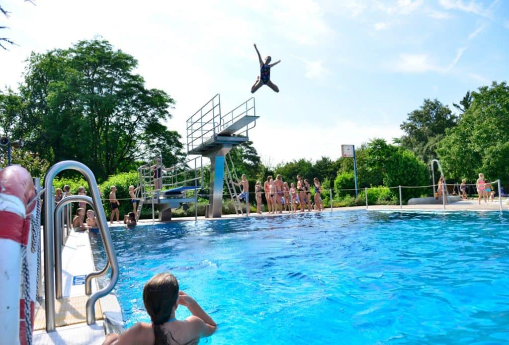 © Stadtwerke Gronau, Spaß im Eper Freibad