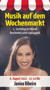 Musik auf dem Wochenmarkt - Janina Ribeiro @ Wochenmarkt | Gronau (Westfalen) | Nordrhein-Westfalen | Deutschland
