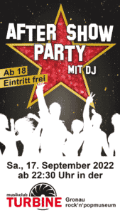 Stadtfestival Gronau - After Show Party mit DJ @ Turbine im rock'n'popmuseum | Gronau (Westfalen) | Nordrhein-Westfalen | Deutschland