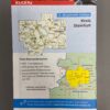Rückseite der Radwanderkarte "Kreis Steinfurt" des BVA