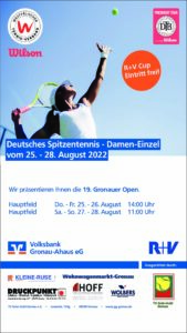 19. Gronau Open @ TV Grün-Gold | Gronau (Westfalen) | Nordrhein-Westfalen | Deutschland