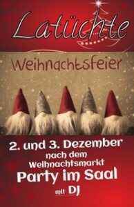 DJ Weihnachtsparty in der Latüchte @ Latüchte | Gronau (Westfalen) | Nordrhein-Westfalen | Deutschland