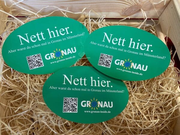 Aufkleber "Nett hier, aber..." – Bild 2