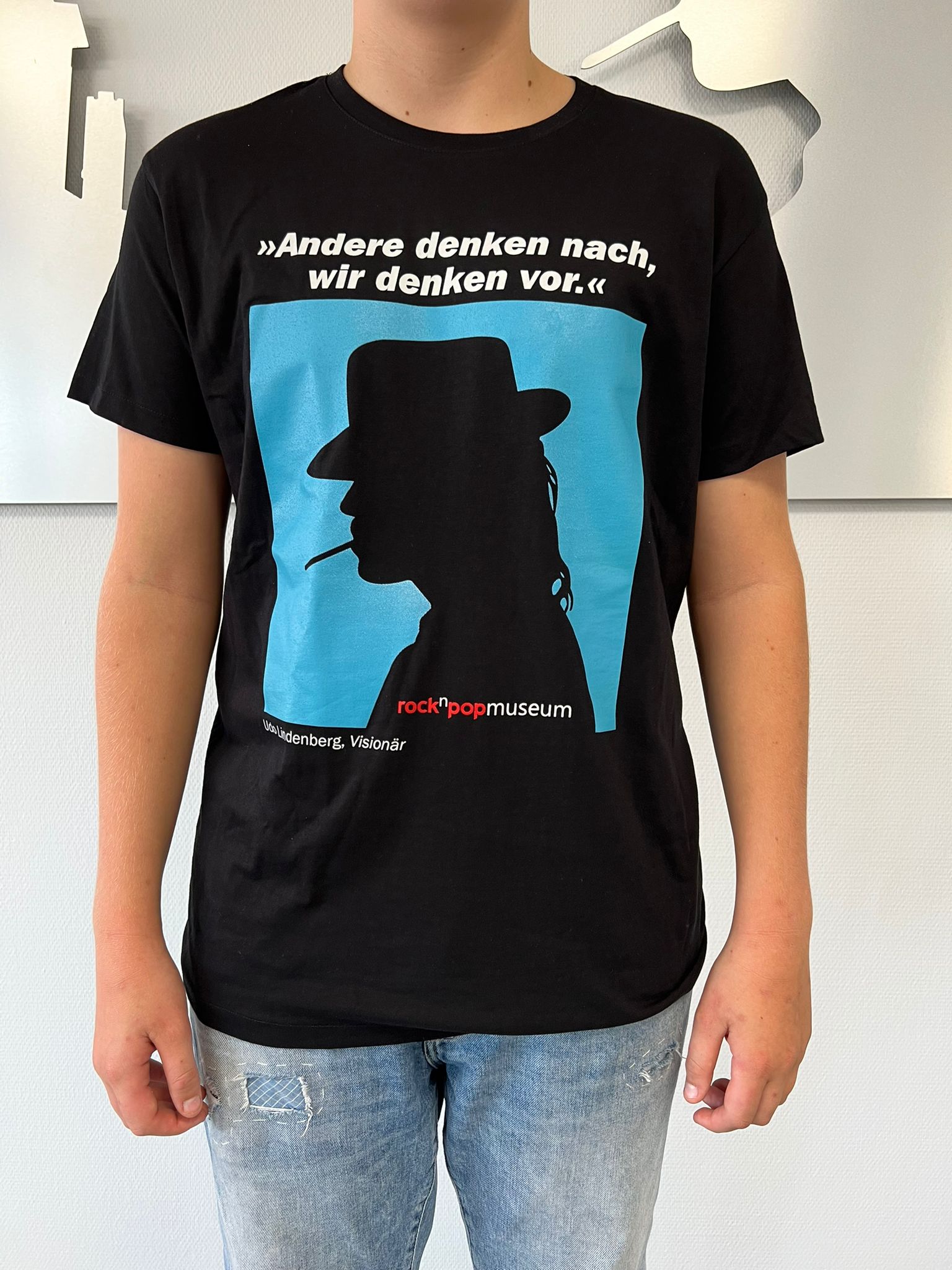 Mangle Professor Savant T-Shirt Udo Lindenberg für Damen und Herren - Gronau Inside