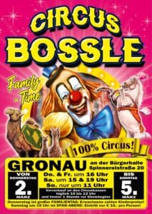 Circus Bossle @ Festplatz vor der Bürgerhalle | Gronau (Westfalen) | Nordrhein-Westfalen | Deutschland