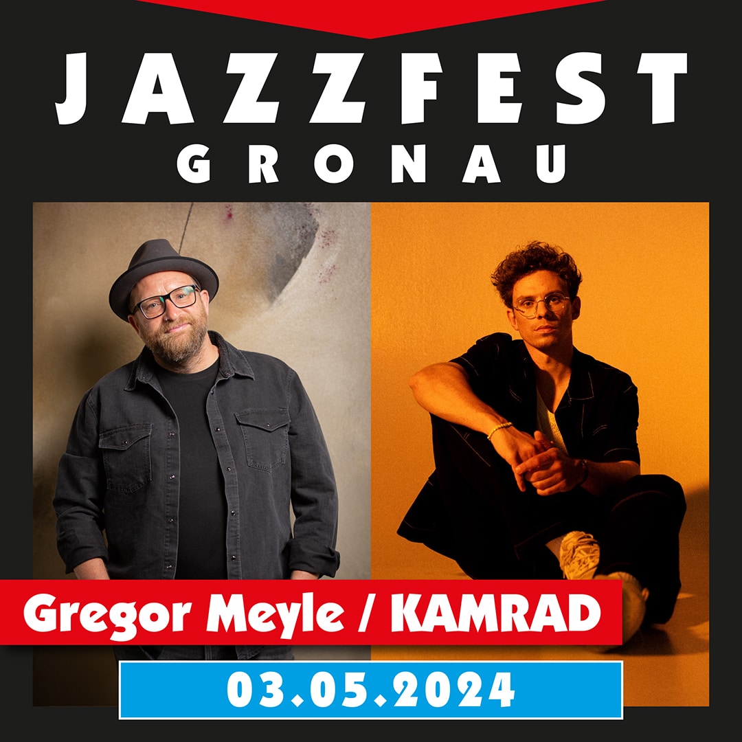Gregor Meyle / Kamrad am 3.5.24 auf dem Jazzfest Gronau