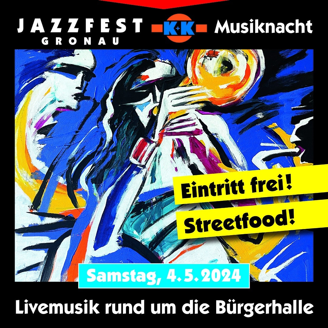 Kostenlose K+K Musiknacht im Rahmen des Jazzfestes.