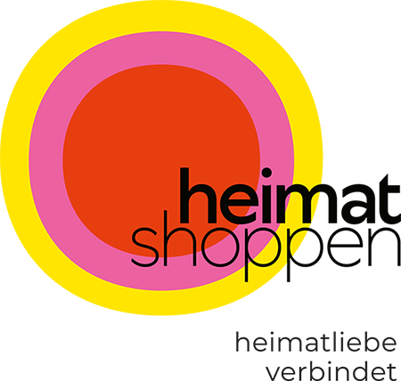 Logo heimat shoppen - heimatliebe verbindet