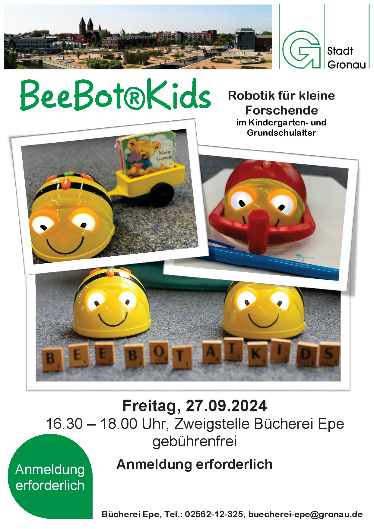 Robotik für kleine Forschende im Kindergarten- und Grundschulater