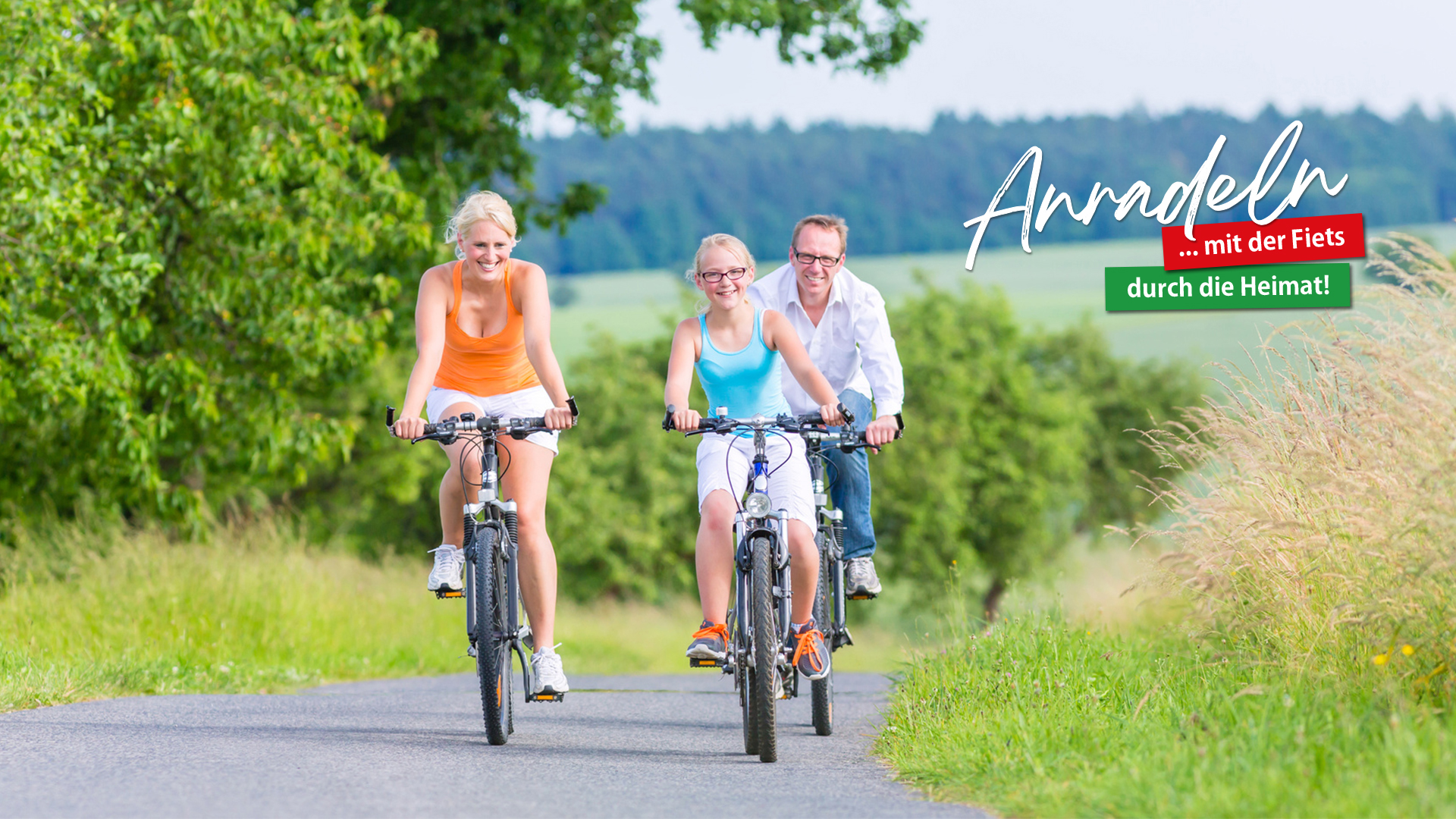 Anradeln ... mit der Fiets durch die Heimat