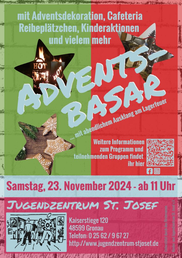 Adventsbasar Jugendzentrum St. Josef