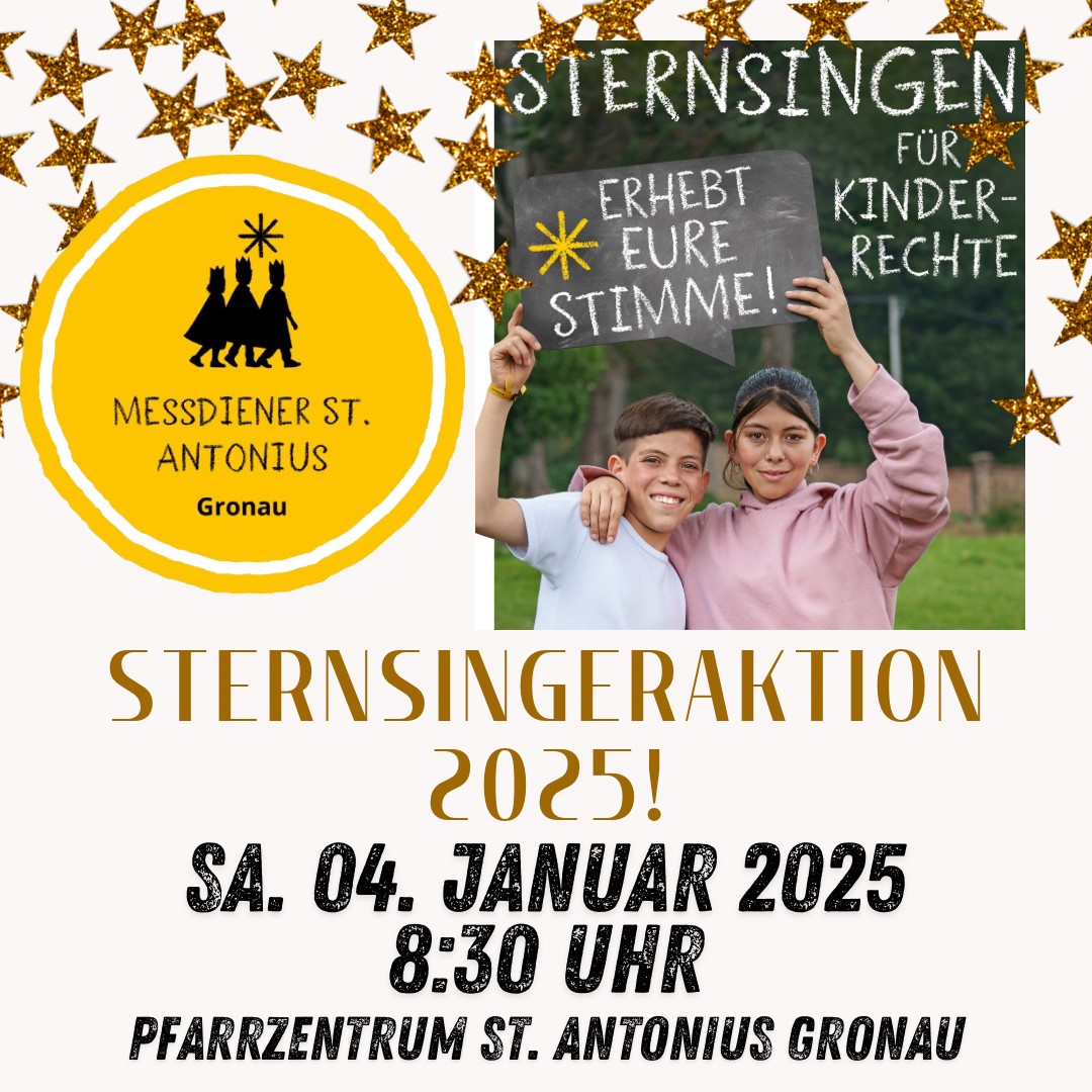 Sternsingeraktion St. Antonius Gronau