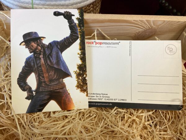 Postkarte Udo Lindenberg-Statue – Bild 2