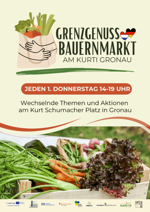 Allgemeines Poster Bauernmarkt (A2 (Querformat))