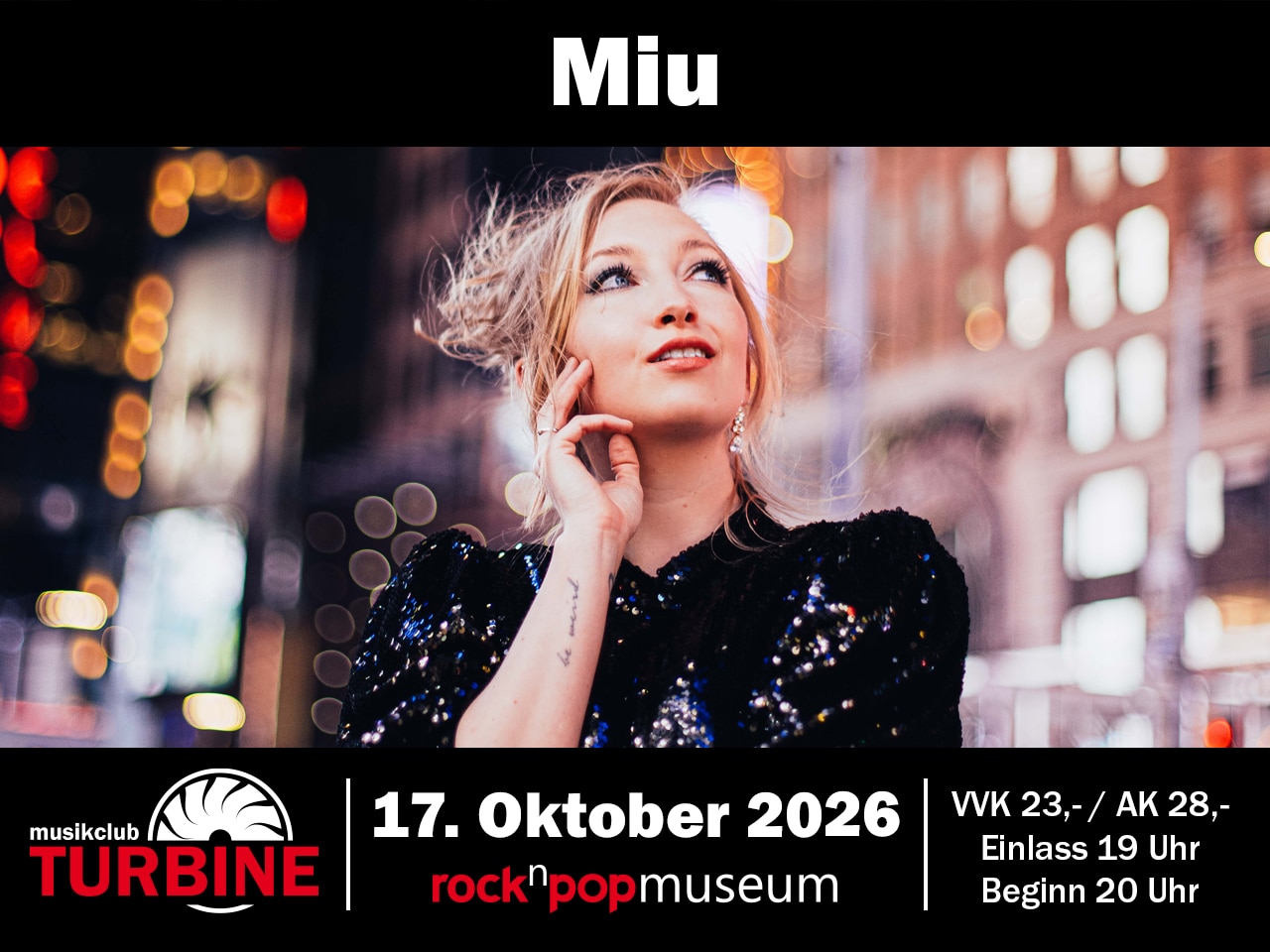 Grafik für die Veranstaltung mit Miu am 17.10.2026