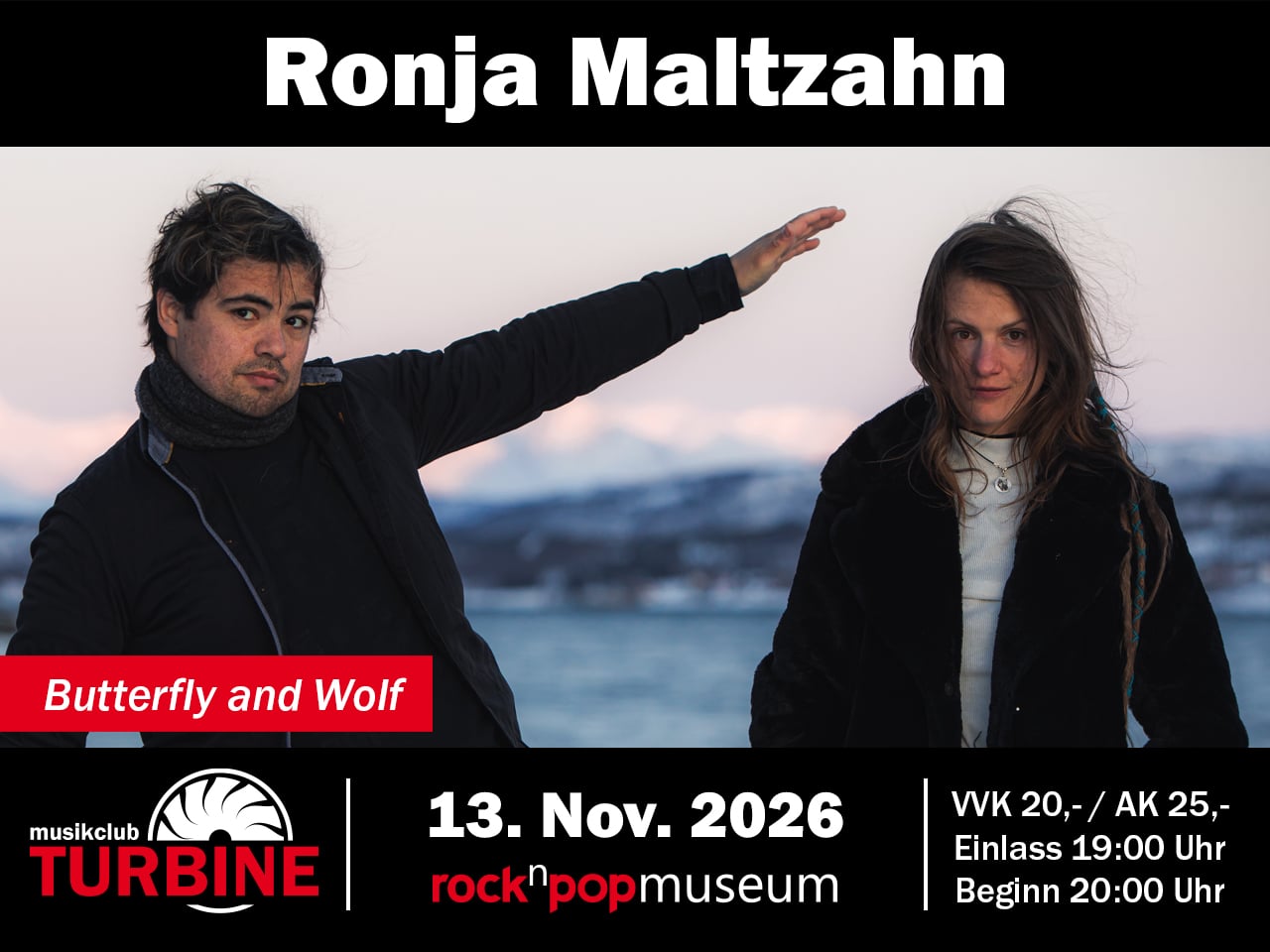 Grafik von der Veranstaltung mit Ronja Maltzahn am 13.11.2026