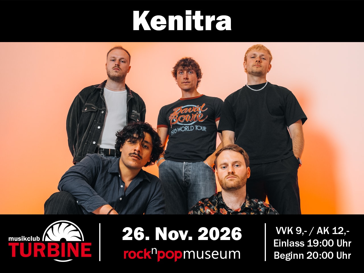 Grafik von der Veranstaltung mit Kenitra am 26.11.26