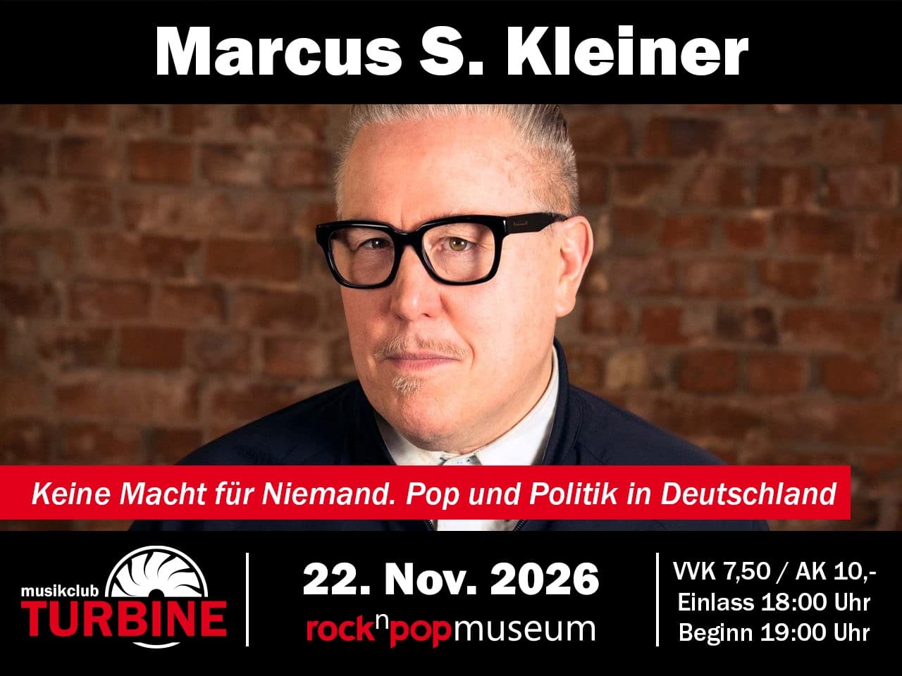 Image from the event with Marcus S. Kleiner on November 22, 2026