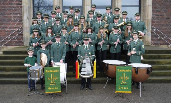 Foto: Rainer Doetkotte – Stadskapel Gronau op 11 december 2016